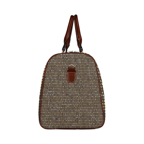 Mosaic Pattern 1 Waterproof Travel Bag/Small (Model 1639)