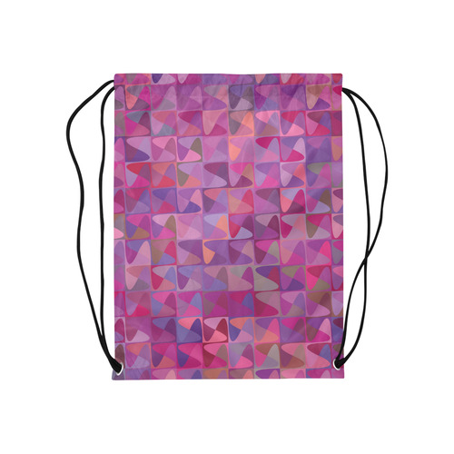 Mosaic Pattern 7 Medium Drawstring Bag Model 1604 (Twin Sides) 13.8"(W) * 18.1"(H)