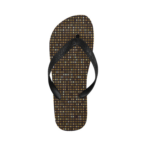 Mosaic Pattern 1 Flip Flops for Men/Women (Model 040)