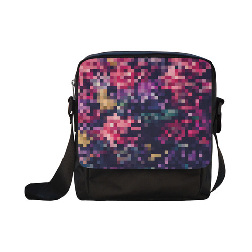 Mosaic Pattern 8 Crossbody Nylon Bags (Model 1633)