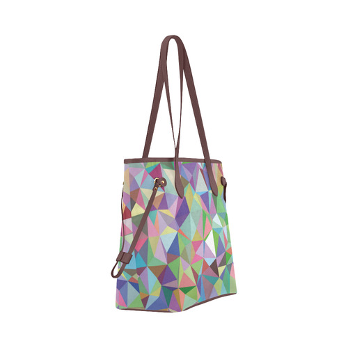 Mosaic Pattern 5 Clover Canvas Tote Bag (Model 1661)