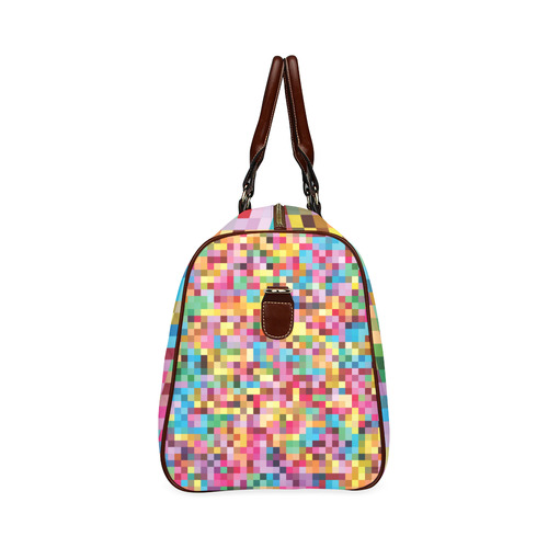 Mosaic Pattern 2 Waterproof Travel Bag/Small (Model 1639)