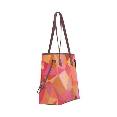 Mosaic Pattern 3 Clover Canvas Tote Bag (Model 1661)