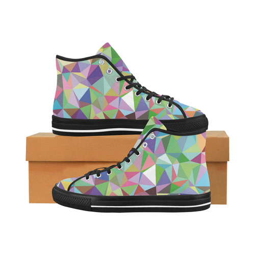 Mosaic Pattern 5 Vancouver H Women's Canvas Shoes (1013-1)