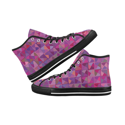 Mosaic Pattern 7 Vancouver H Women's Canvas Shoes (1013-1)