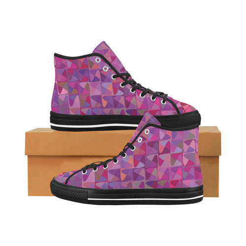 Mosaic Pattern 7 Vancouver H Women's Canvas Shoes (1013-1)