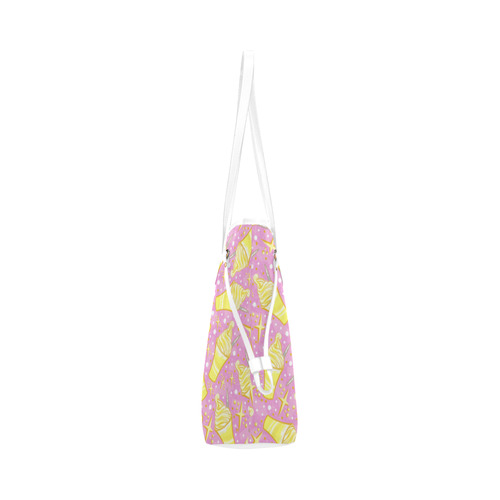 Pineapple Float Clover Canvas Tote Bag (Model 1661)