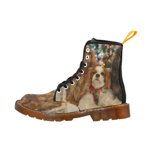 King Charles Cavalier Spaniel Martin Boots For Women Model 1203H