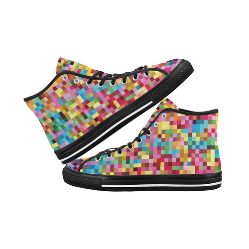 Mosaic Pattern 2 Vancouver H Women's Canvas Shoes (1013-1)