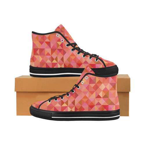 Mosaic Pattern 6 Vancouver H Women's Canvas Shoes (1013-1)