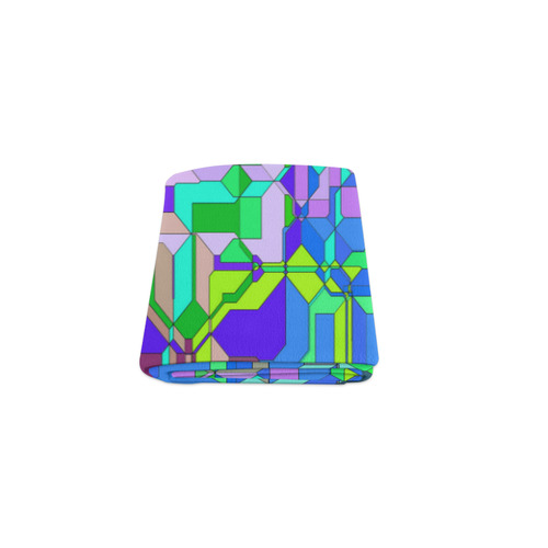 Retro Color Pop Geometric Fun 2 Blanket 40"x50"