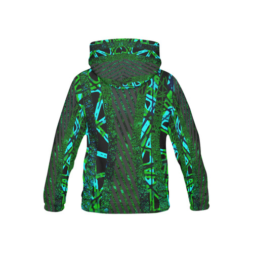 Deep Jungle All Over Print Hoodie for Kid (USA Size) (Model H13)