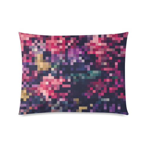 Mosaic Pattern 8 Custom Zippered Pillow Case 20"x26"(Twin Sides)