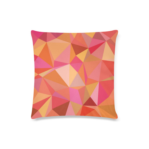 Mosaic Pattern 3 Custom Zippered Pillow Case 16"x16"(Twin Sides)