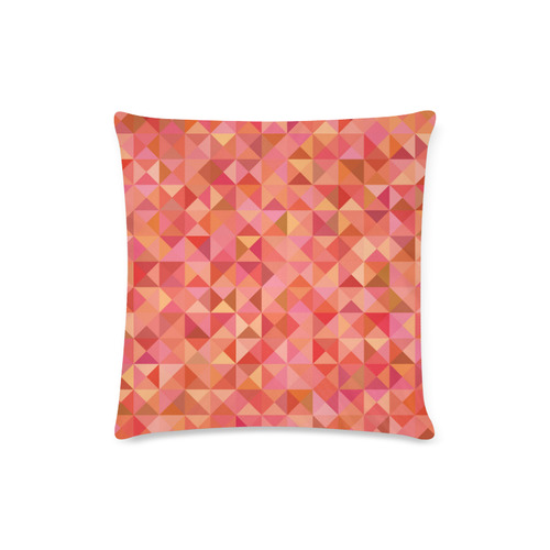 Mosaic Pattern 6 Custom Zippered Pillow Case 16"x16"(Twin Sides)