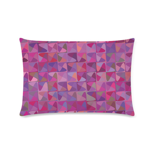 Mosaic Pattern 7 Custom Rectangle Pillow Case 16"x24" (one side)
