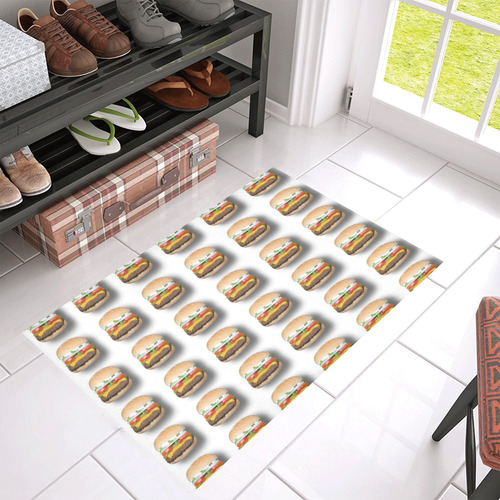 CHEESEBURGERS Azalea Doormat 30" x 18" (Sponge Material)