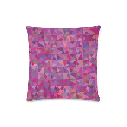 Mosaic Pattern 7 Custom Zippered Pillow Case 16"x16"(Twin Sides)