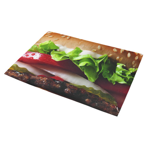 burger Azalea Doormat 30" x 18" (Sponge Material)