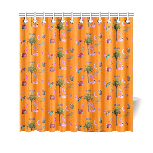 Aloha - Summer Fun 2C Shower Curtain 69"x70"