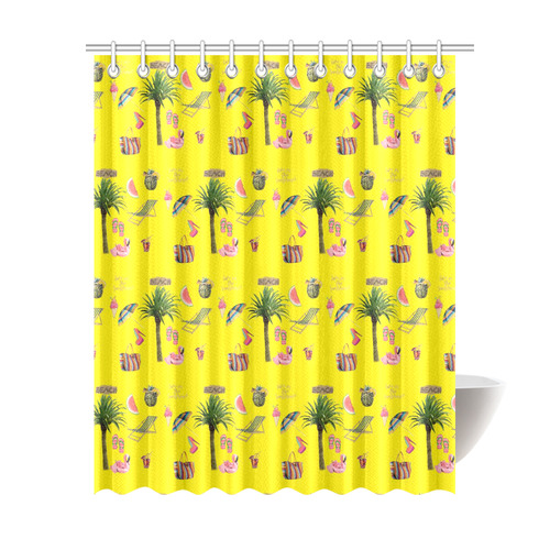 Aloha - Summer Fun 2B Shower Curtain 69"x84"