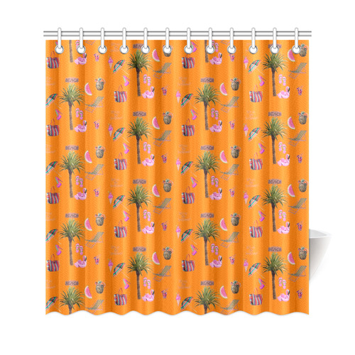 Aloha - Summer Fun 2C Shower Curtain 69"x72"