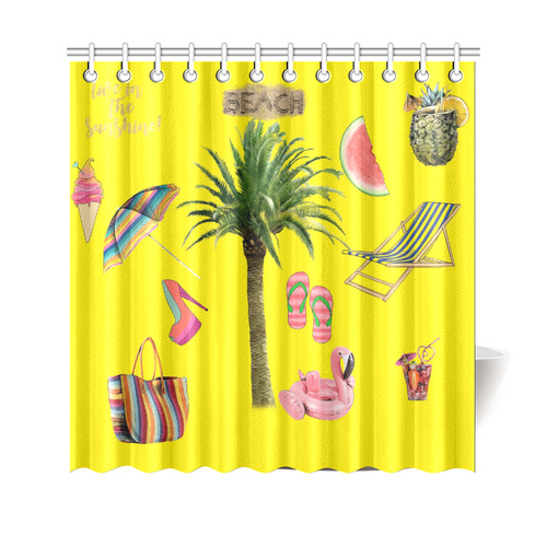 Aloha - Summer Fun 2 Shower Curtain 69"x70"