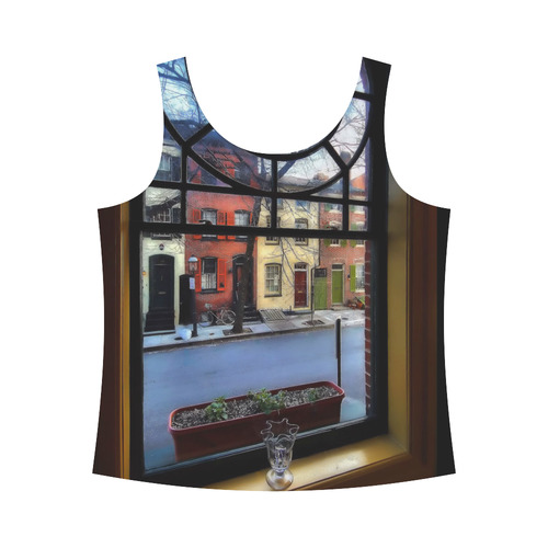 BALTIMORE All Over Print Tank Top for Women (Model T43)