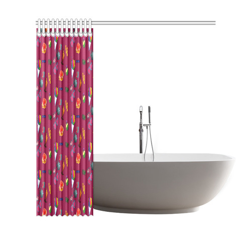 Aloha - Summer Fun 1C Shower Curtain 69"x70"