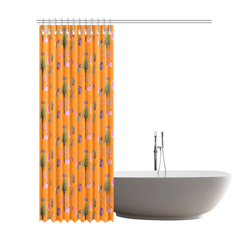 Aloha - Summer Fun 2C Shower Curtain 72"x84"