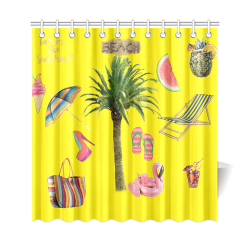 Aloha - Summer Fun 2 Shower Curtain 69"x72"
