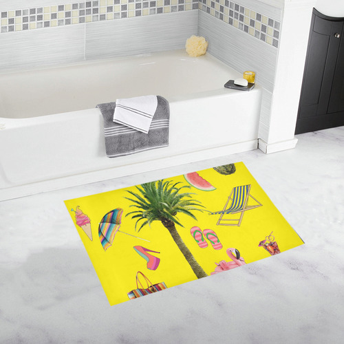 Aloha - Summer Fun 2 Bath Rug 20''x 32''