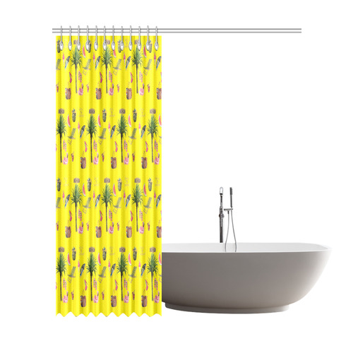 Aloha - Summer Fun 2B Shower Curtain 72"x84"