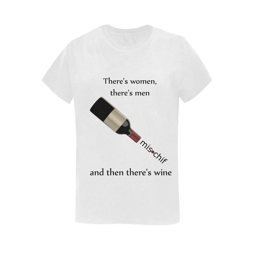 For the woman or man within Women's T-Shirt in USA Size (Two Sides Printing)