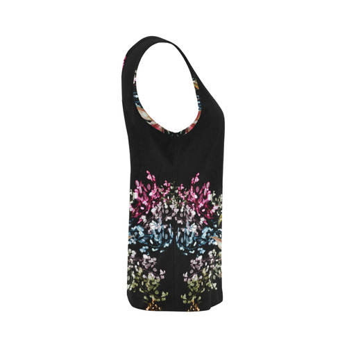 butterfly3 AAc All Over Print Tank Top for Women (Model T43)