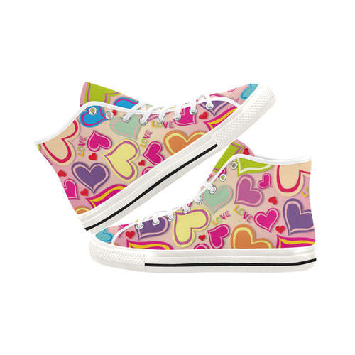 COLORFUL HEARTS Vancouver H Women's Canvas Shoes (1013-1)