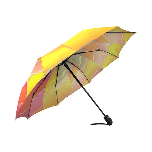 Autumn Bright Swirl Auto-Foldable Umbrella (Model U04)