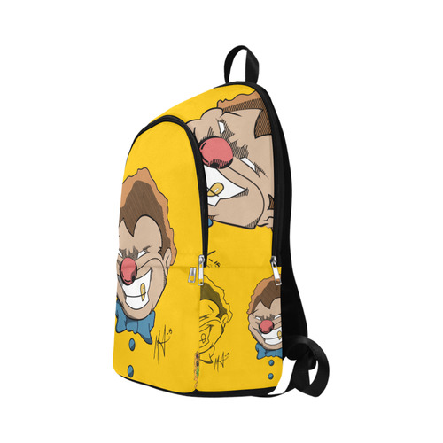 I'm not clowning around backpack [yellow] Fabric Backpack for Adult (Model 1659)