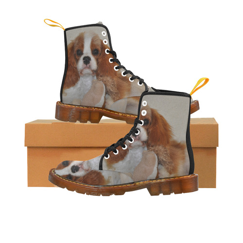 King Charles Cavalier Spaniel Martin Boots For Women Model 1203H