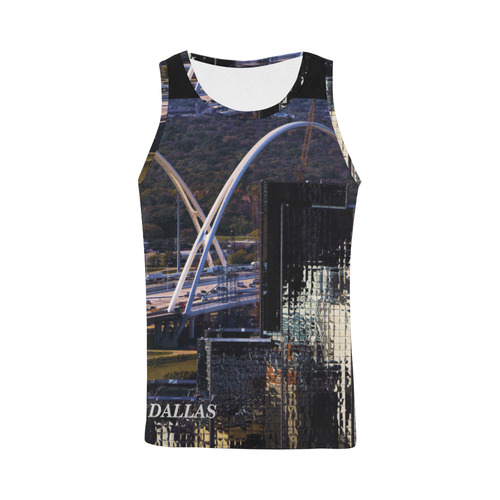 DALLAS 5 All Over Print Tank Top for Men (Model T43)