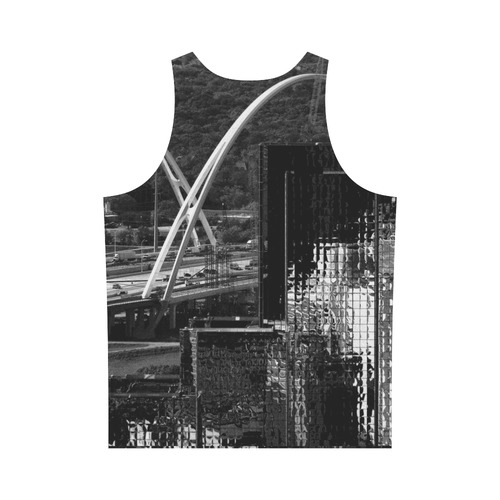TALL TEXAN All Over Print Tank Top for Men (Model T43)