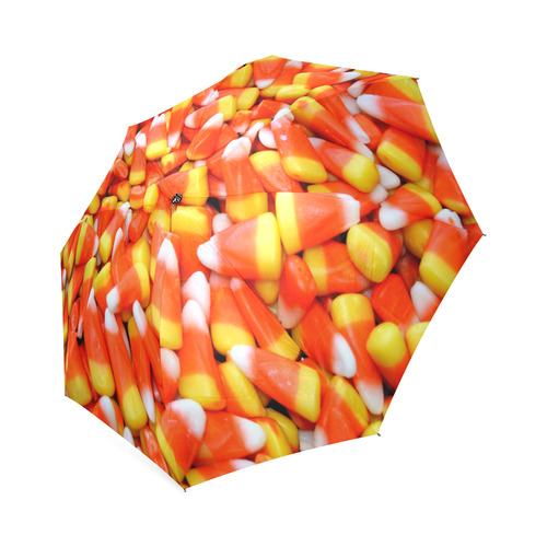 Halloween Candy Corn Foldable Umbrella (Model U01)