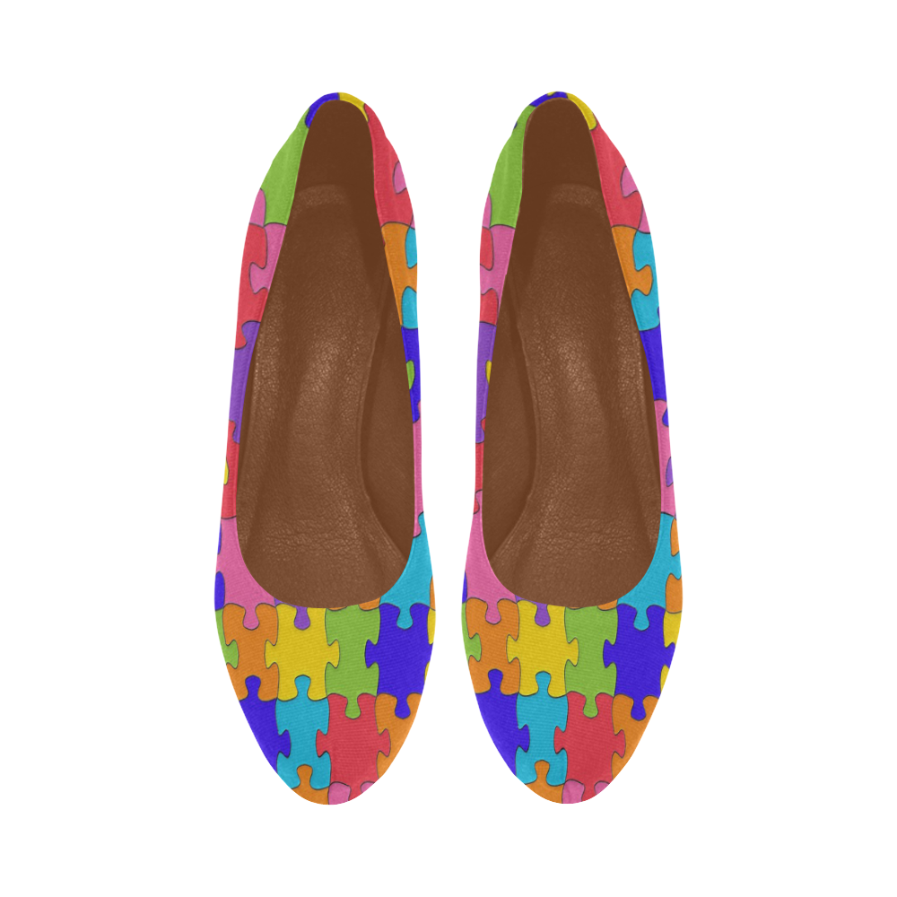 jigsaw chunky platform party heel