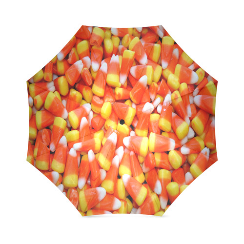 Halloween Candy Corn Foldable Umbrella (Model U01)