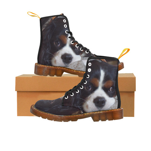 King Charles Cavlier Spaniel Martin Boots For Women Model 1203H