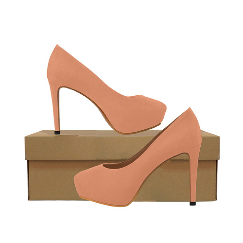 heels peach