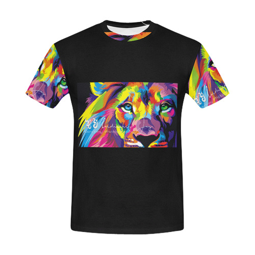 Cardiechey lion-shirt All Over Print T-Shirt for Men (USA Size) (Model T40)