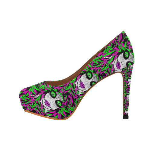 day of the dead high heels