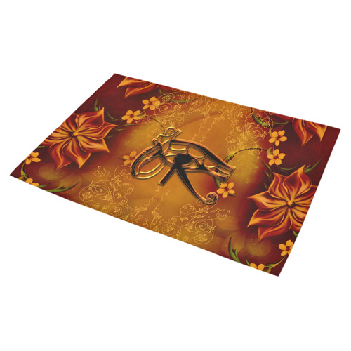 The all seeing eye Azalea Doormat 30" x 18" (Sponge Material)