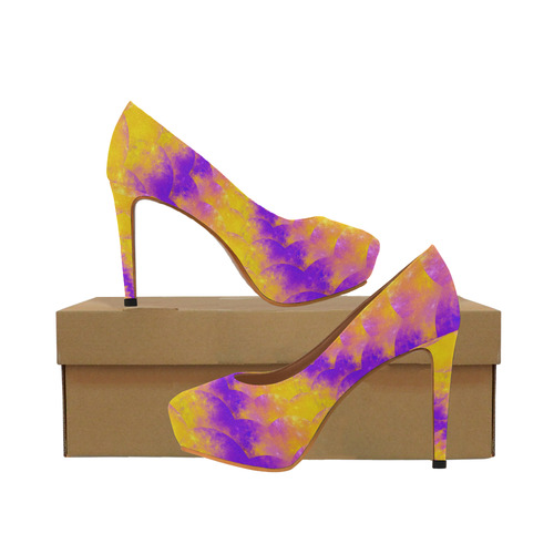 lilac color heels